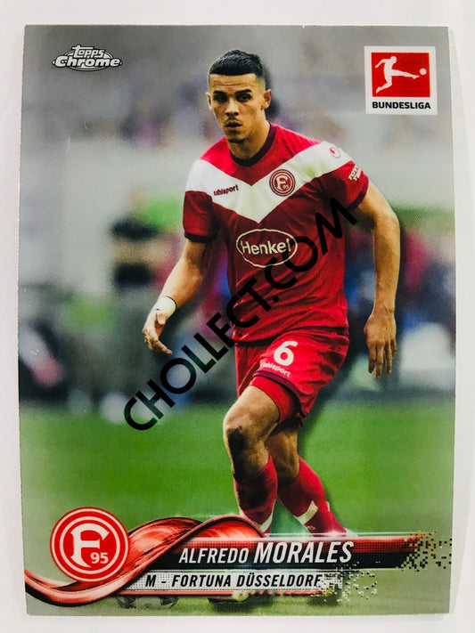 Alfredo Morales - Fortuna Dusseldorf 2018-19 Topps Chrome Bundesliga #53