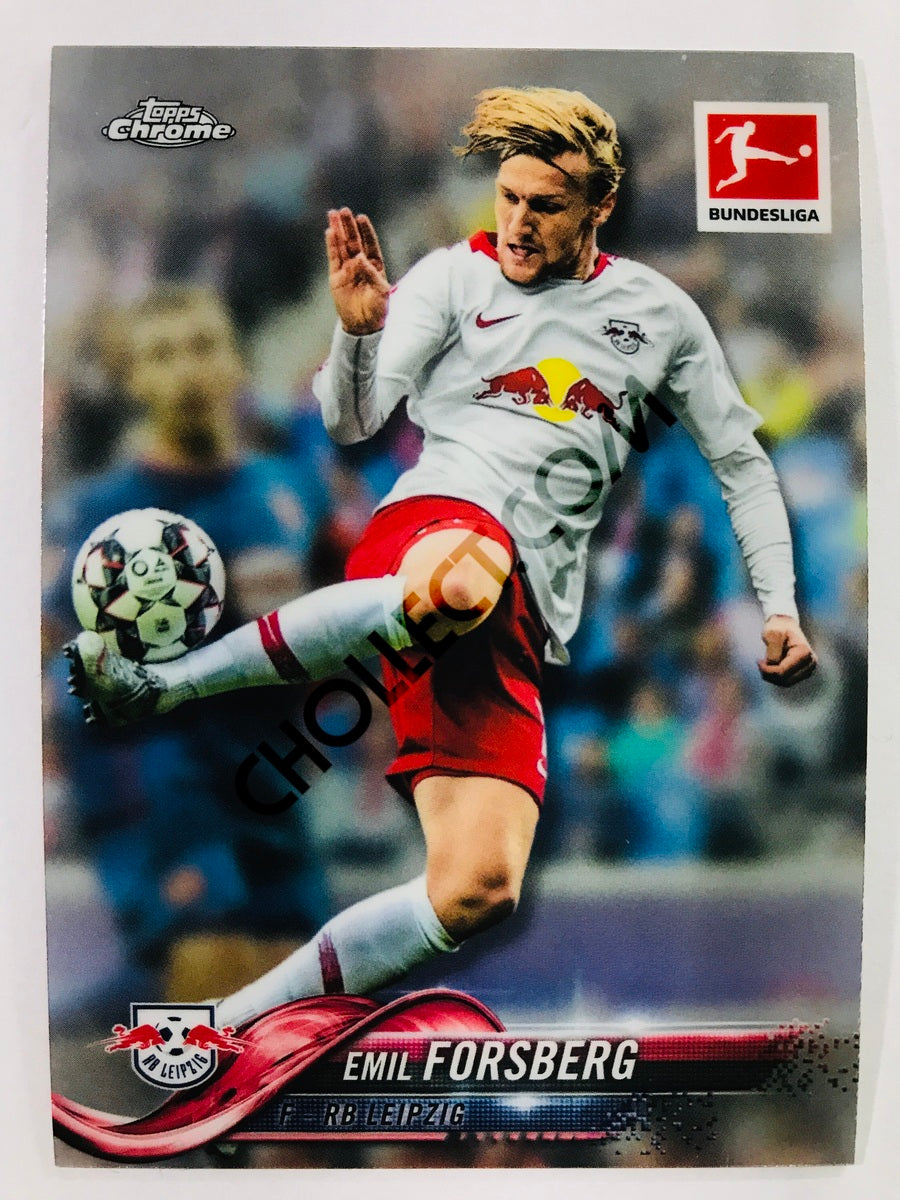 Emil Forsberg - RB Leipzig 2018-19 Topps Chrome Bundesliga #71