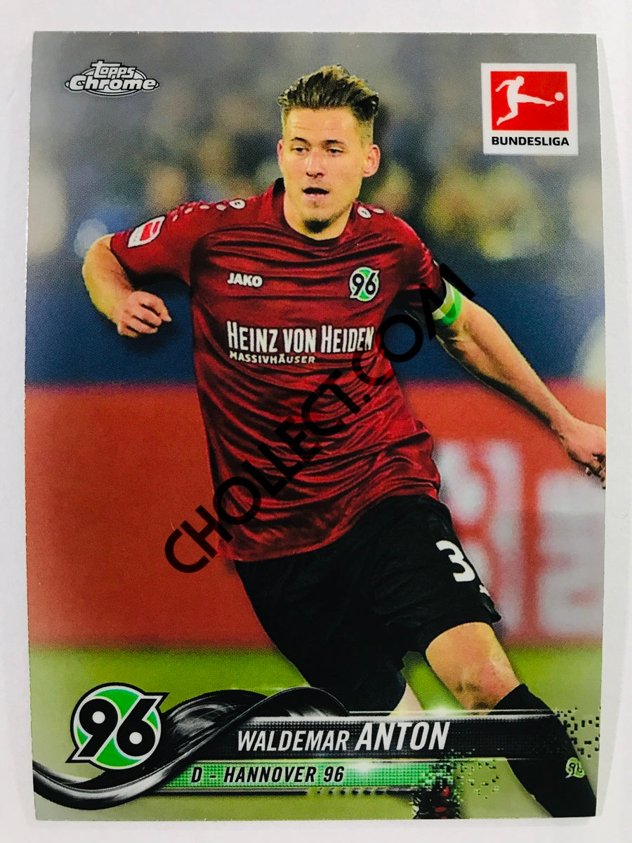 Waldemar Anton - Hannover 96 2018-19 Topps Chrome Bundesliga #72