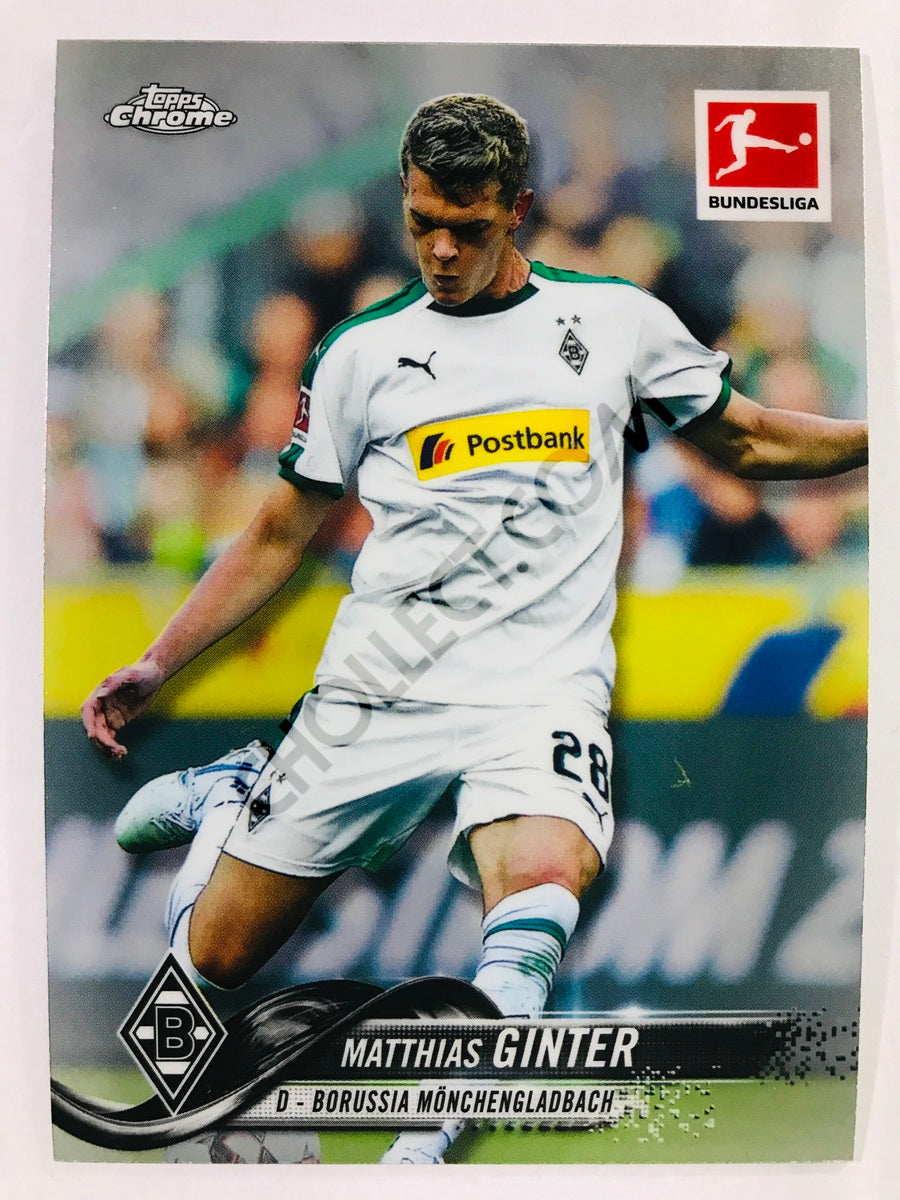 Matthias Ginter - Borussia Monchengladbach 2018-19 Topps Chrome Bundesliga #75