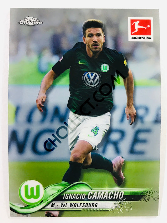 Ignacio Camacho - VfL Wolfsburg 2018-19 Topps Chrome Bundesliga #76