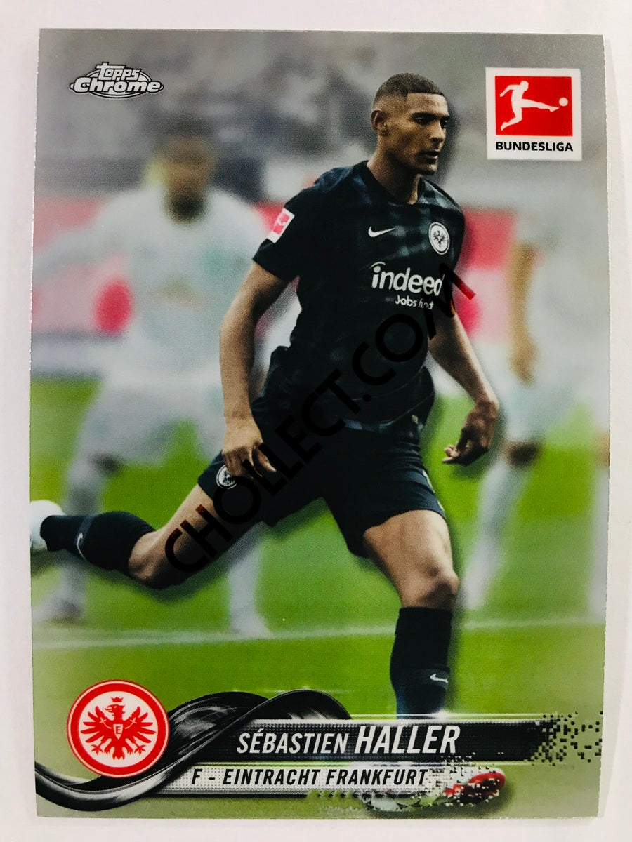 Sebastien Haller - Eintracht Frankfurt 2018-19 Topps Chrome Bundesliga #78