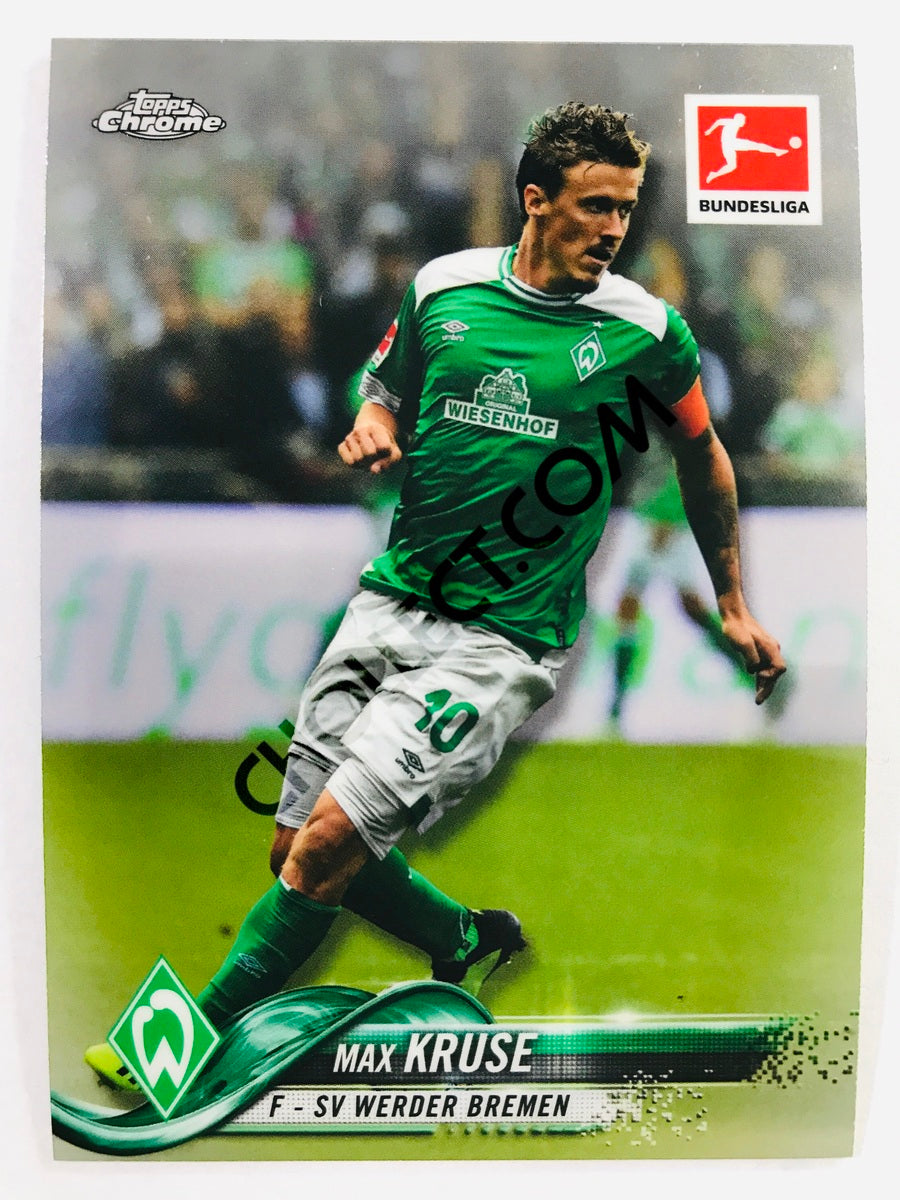 Max Kruse - SV Werder Bremen 2018-19 Topps Chrome Bundesliga #84