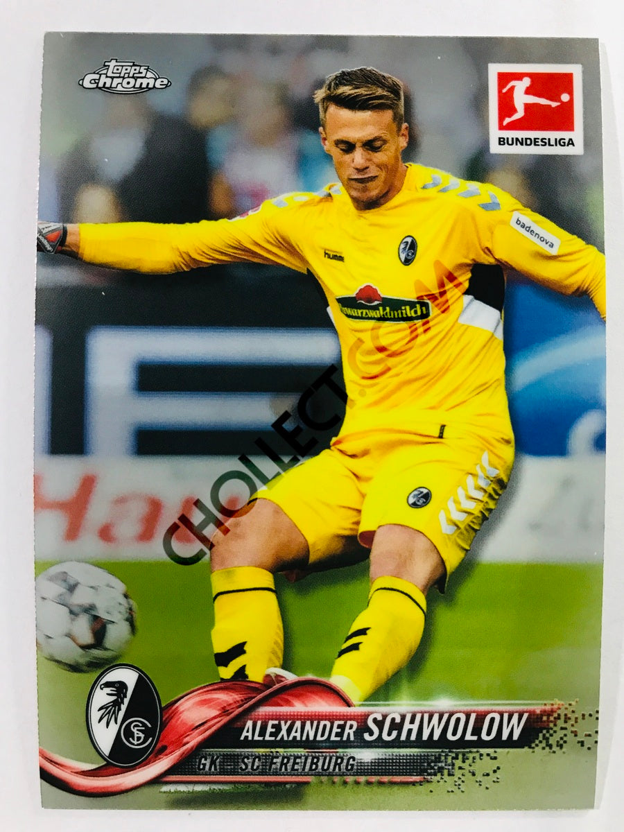 Alexander Schwolow - SC Freiburg 2018-19 Topps Chrome Bundesliga #87