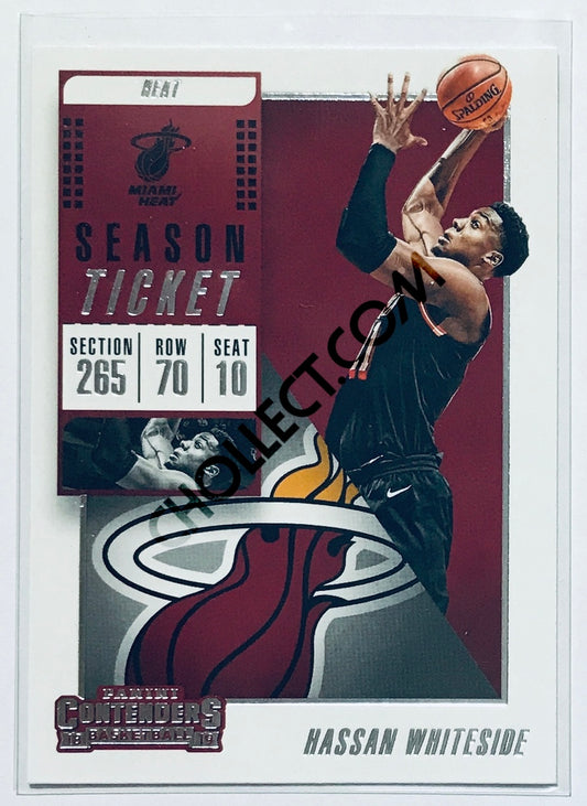 Hassan Whiteside - Miami Heat 2018-19 Panini Contenders #1