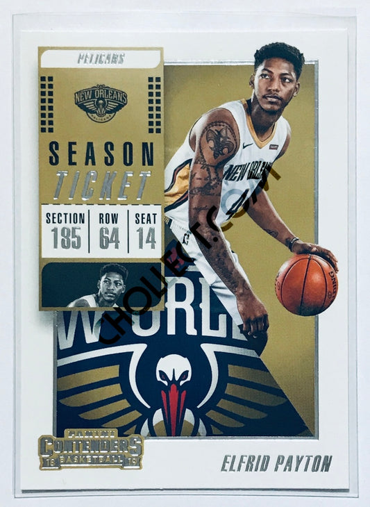 Elfrid Payton - New Orleans Pelicans 2018-19 Panini Contenders #3