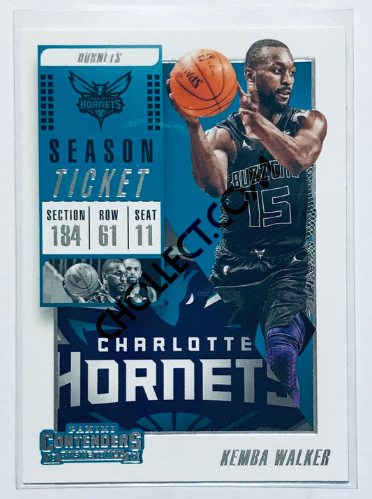 Kemba Walker - Charlotte Hornets 2018-19 Panini Contenders #4