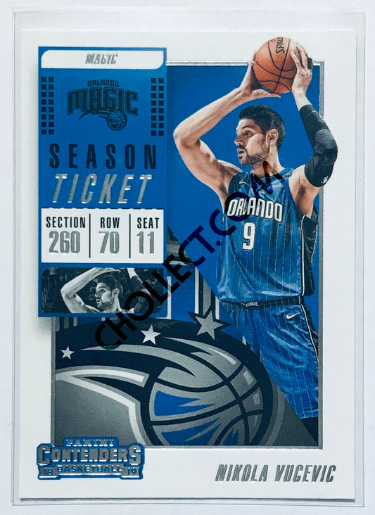 Nikola Vucevic - Orlando Magic 2018-19 Panini Contenders #5