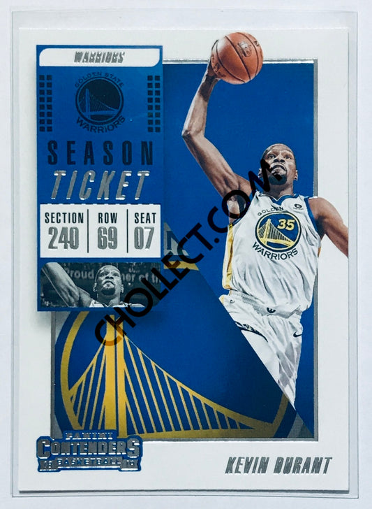 Kevin Durant - Golden State Warriors 2018-19 Panini Contenders #8