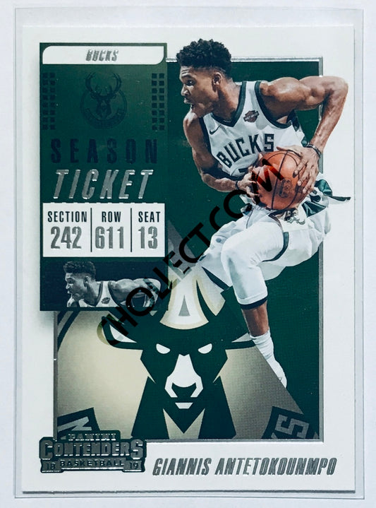 Giannis Antetokounmpo - Milwaukee Bucks 2018-19 Panini Contenders #11