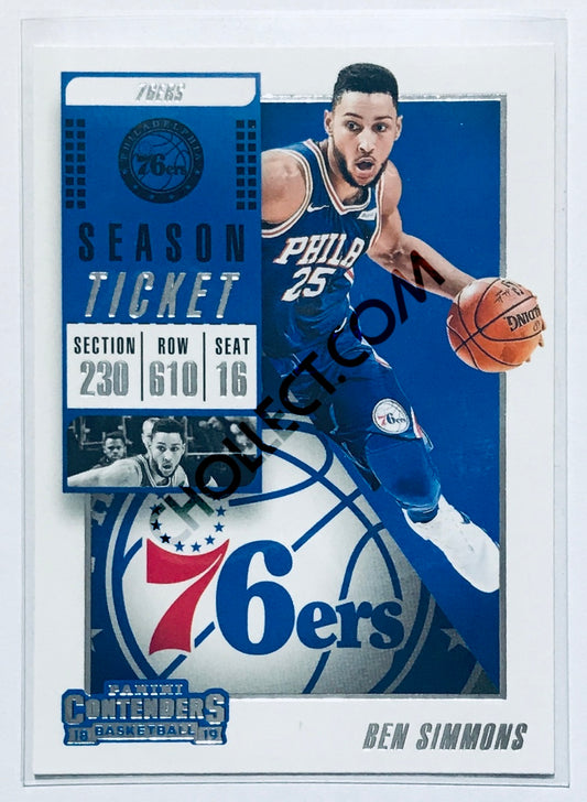 Ben Simmons - Philadelphia 76ers 2018-19 Panini Contenders #15