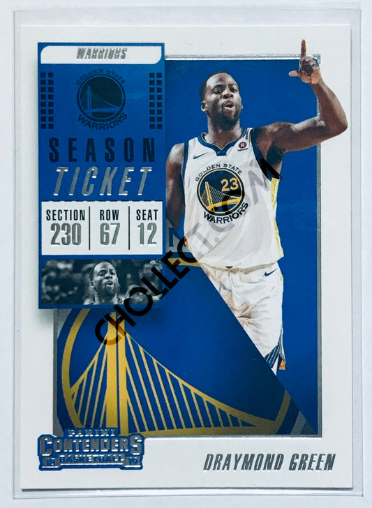 Draymond Green - Golden State Warriors 2018-19 Panini Contenders #18