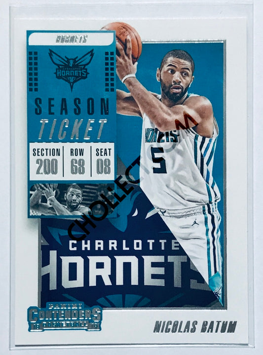 Nicolas Batum - Charlotte Hornets 2018-19 Panini Contenders #24