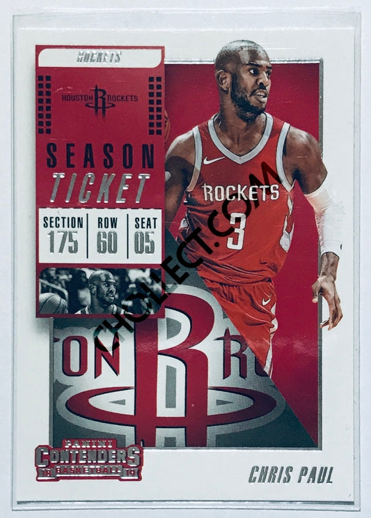 Chris Paul - Houston Rockets 2018-19 Panini Contenders #28