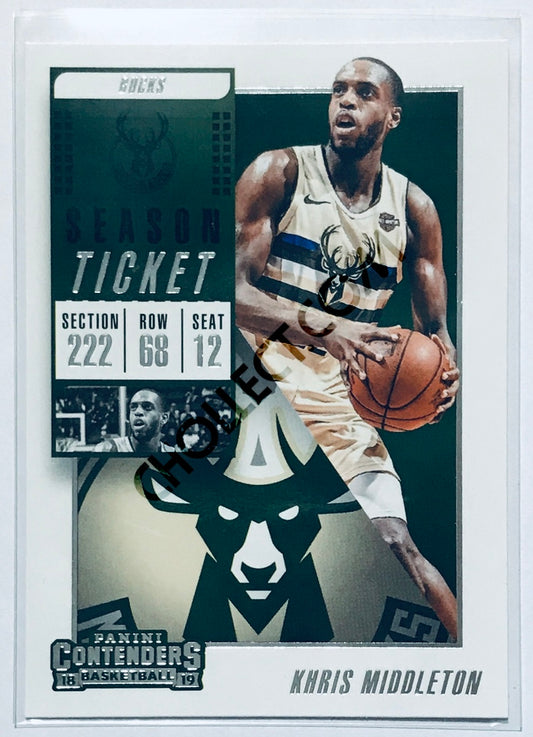 Khris Middleton - Milwaukee Bucks 2018-19 Panini Contenders #31