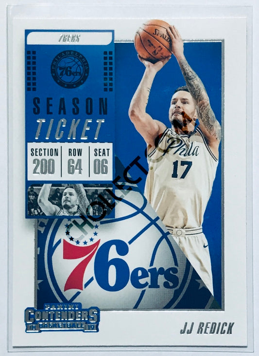 JJ Redick - Philadelphia 76ers 2018-19 Panini Contenders #35