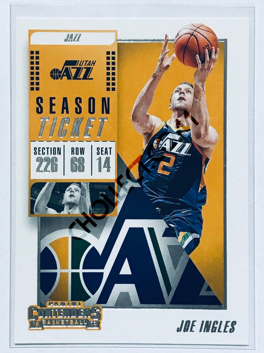 Joe Ingles - Utah Jazz 2018-19 Panini Contenders #49