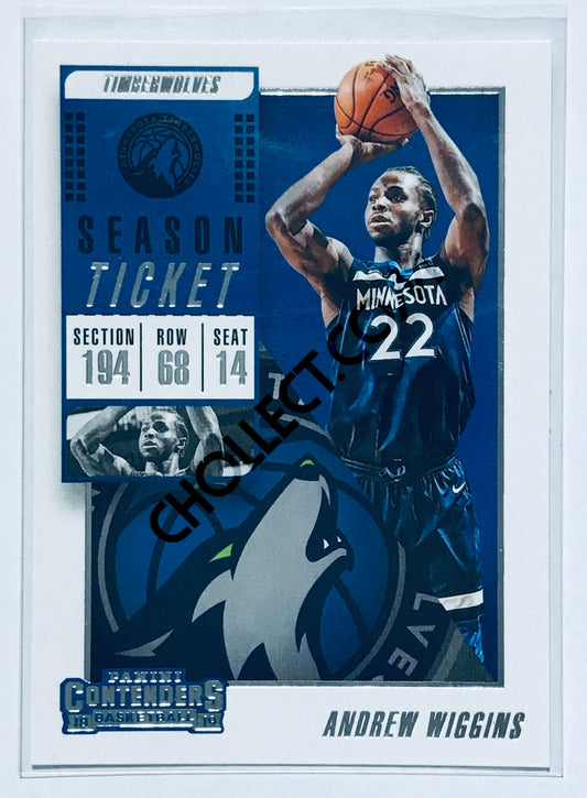 Andrew Wiggins - Minnesota Timberwolves 2018-19 Panini Contenders #51