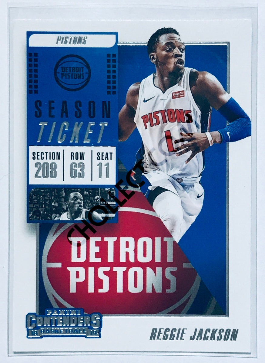 Reggie Jackson - Detroit Pistons 2018-19 Panini Contenders #56