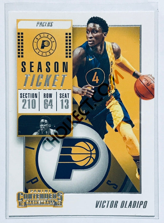 Victor Oladipo - Indiana Pacers 2018-19 Panini Contenders #58