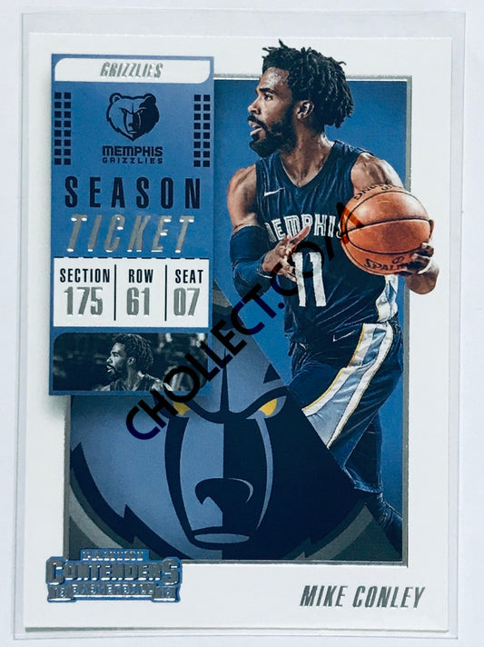 Mike Conley - Memphis Grizzlies 2018-19 Panini Contenders #60