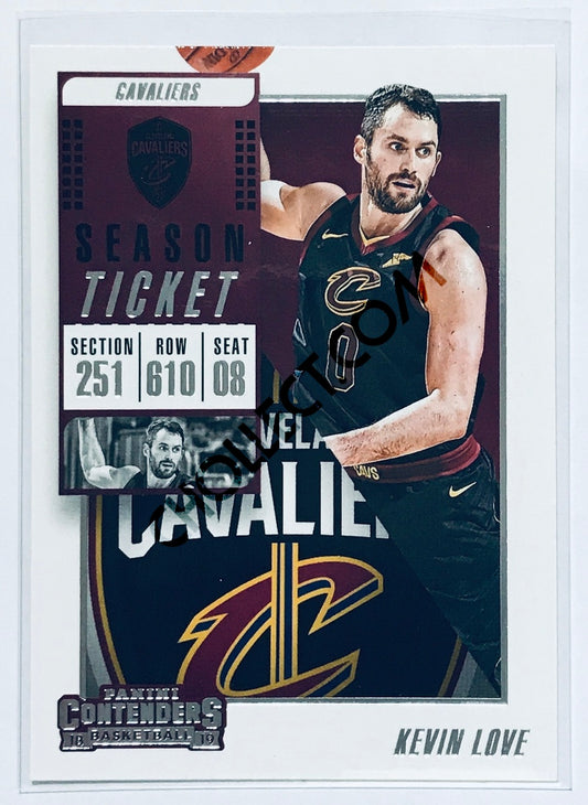 Kevin Love - Cleveland Cavaliers 2018-19 Panini Contenders #64