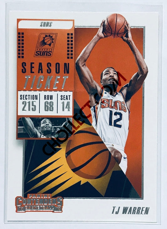 T.J. Warren - Phoenix Suns 2018-19 Panini Contenders #65