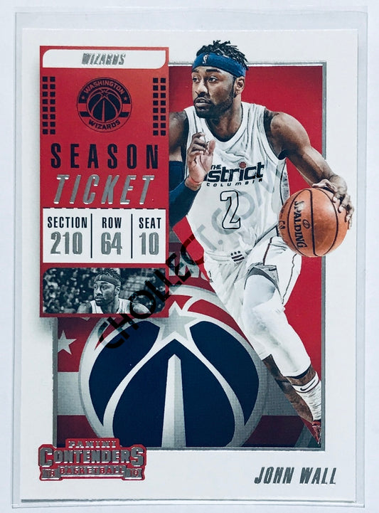 John Wall - Washington Wizards 2018-19 Panini Contenders #69