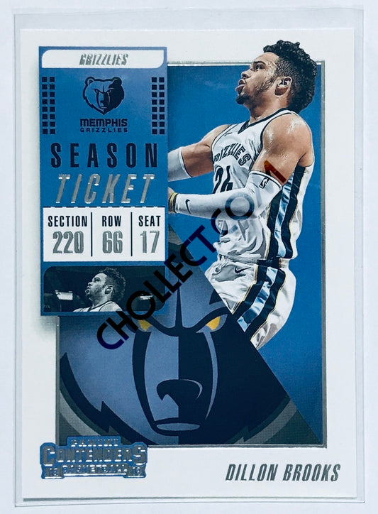 Dillon Brooks - Memphis Grizzlies 2018-19 Panini Contenders #70