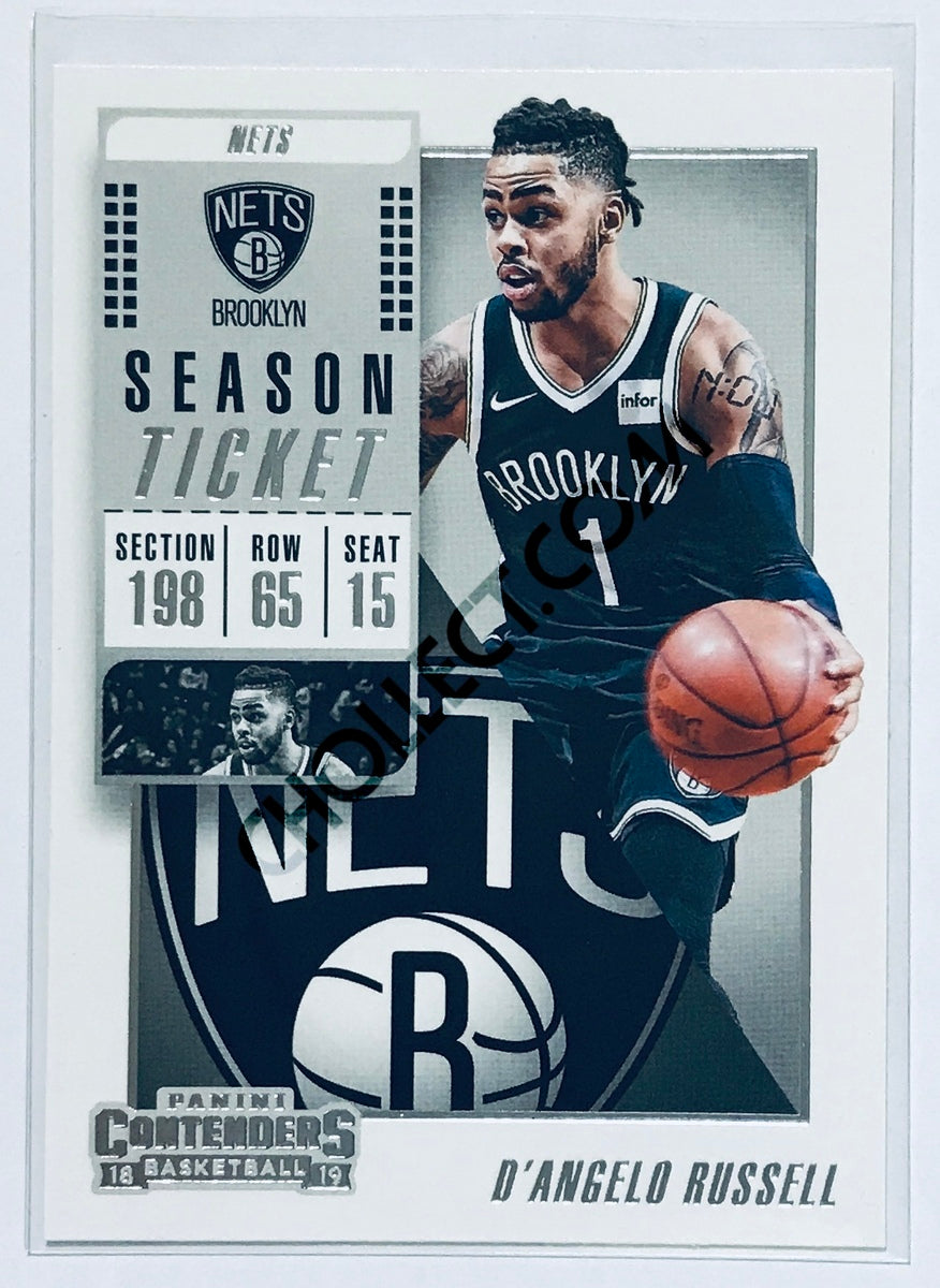 D'Angelo Russell - Brooklyn Nets 2018-19 Panini Contenders #72