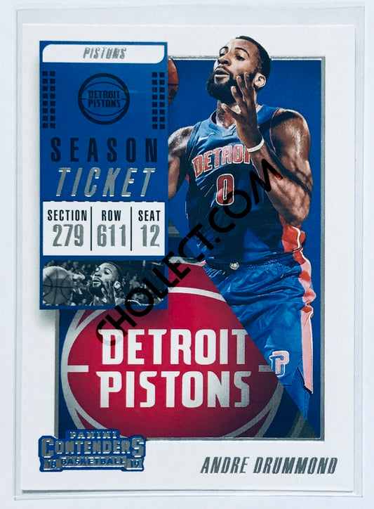 Andre Drummond - Detroit Pistons 2018-19 Panini Contenders #76