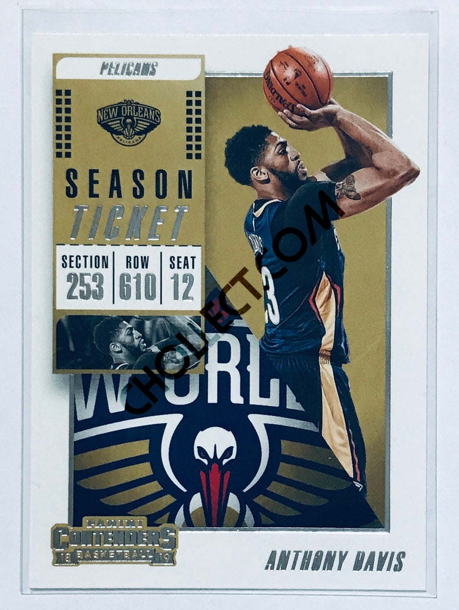 Anthony Davis - New Orleans Pelicans 2018-19 Panini Contenders #81