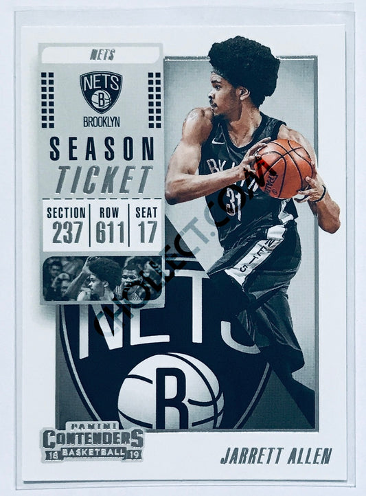 Jarrett Allen - Brooklyn Nets 2018-19 Panini Contenders #82