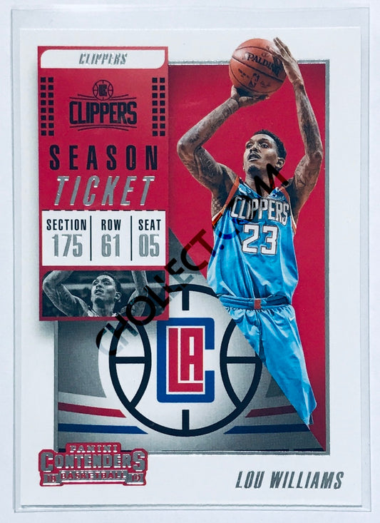 Lou Williams - Los Angeles Clippers 2018-19 Panini Contenders #88