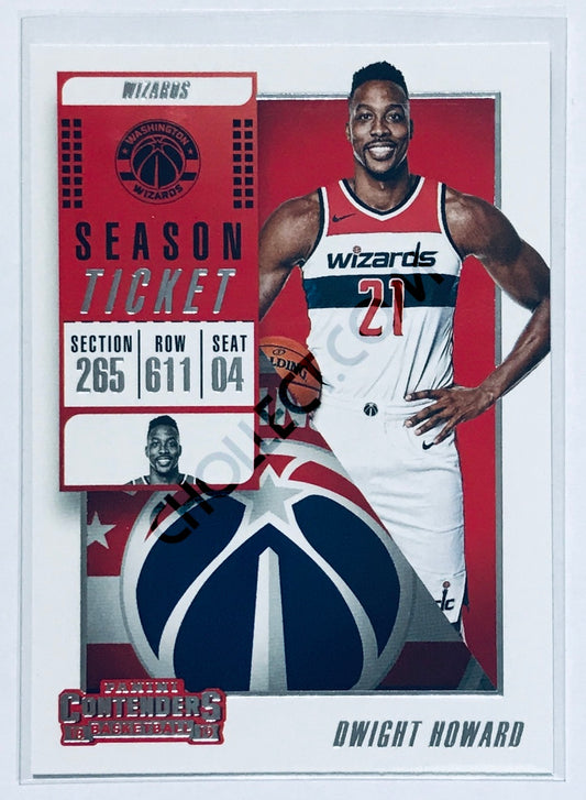 Dwight Howard - Washington Wizards 2018-19 Panini Contenders #89