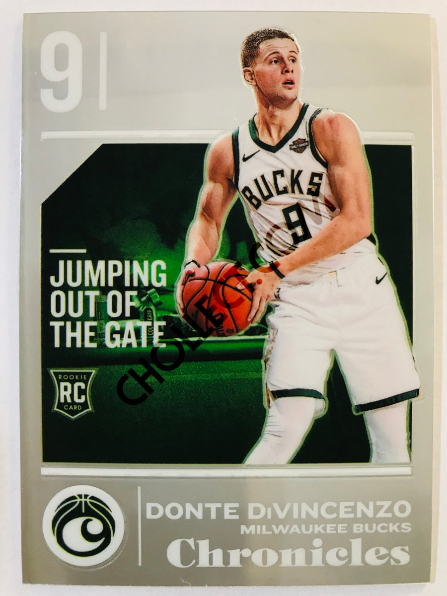 Donte DiVincenzo - Milwaukee Bucks 2018-19 Panini Chronicles RC Rookie Foil Optichrome #523