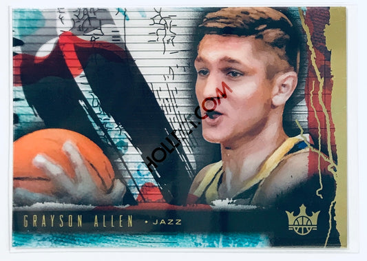 Grayson Allen - Utah Jazz 2018-19 Panini Court Kings NBA Rookie Acetate #16