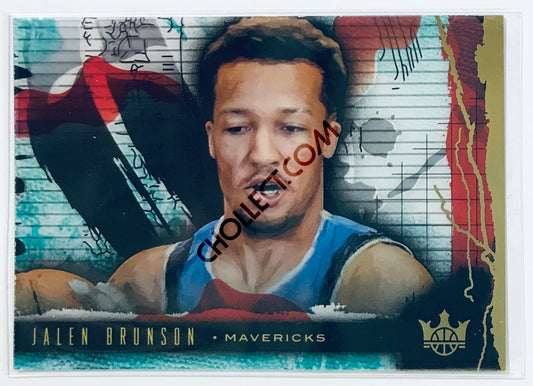 Jalen Brunson - Dallas Mavericks 2018-19 Panini Court Kings NBA Rookie Acetate #20