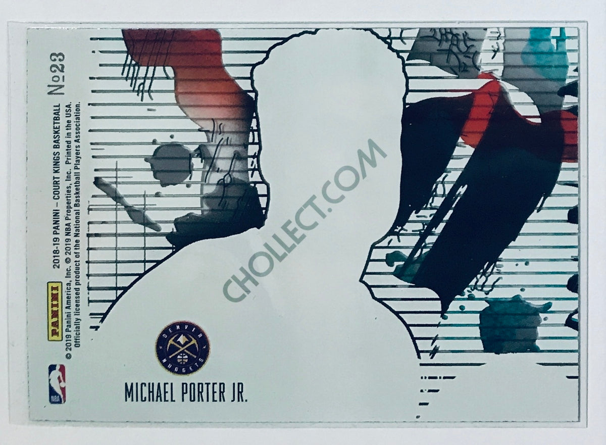 Michael Porter Jr. - Denver Nuggets 2018-19 Panini Court Kings NBA Rookie Acetate #23