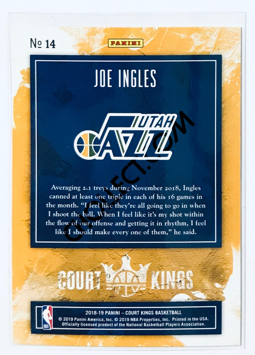 Joe Ingles - Utah Jazz 2018-19 Panini Court Kings #14