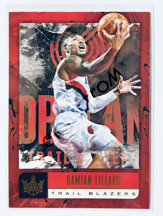 Damian Lillard - Portland Trail Blazers 2018-19 Panini Court Kings #32