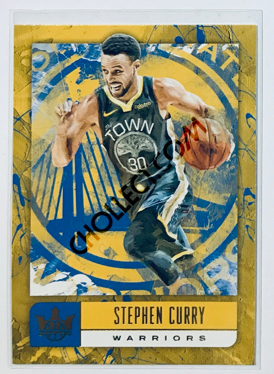 Stephen Curry - Golden State Warriors 2018-19 Panini Court Kings #37