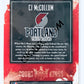 CJ McCollum - Portland Trail Blazers 2018-19 Panini Court Kings #42