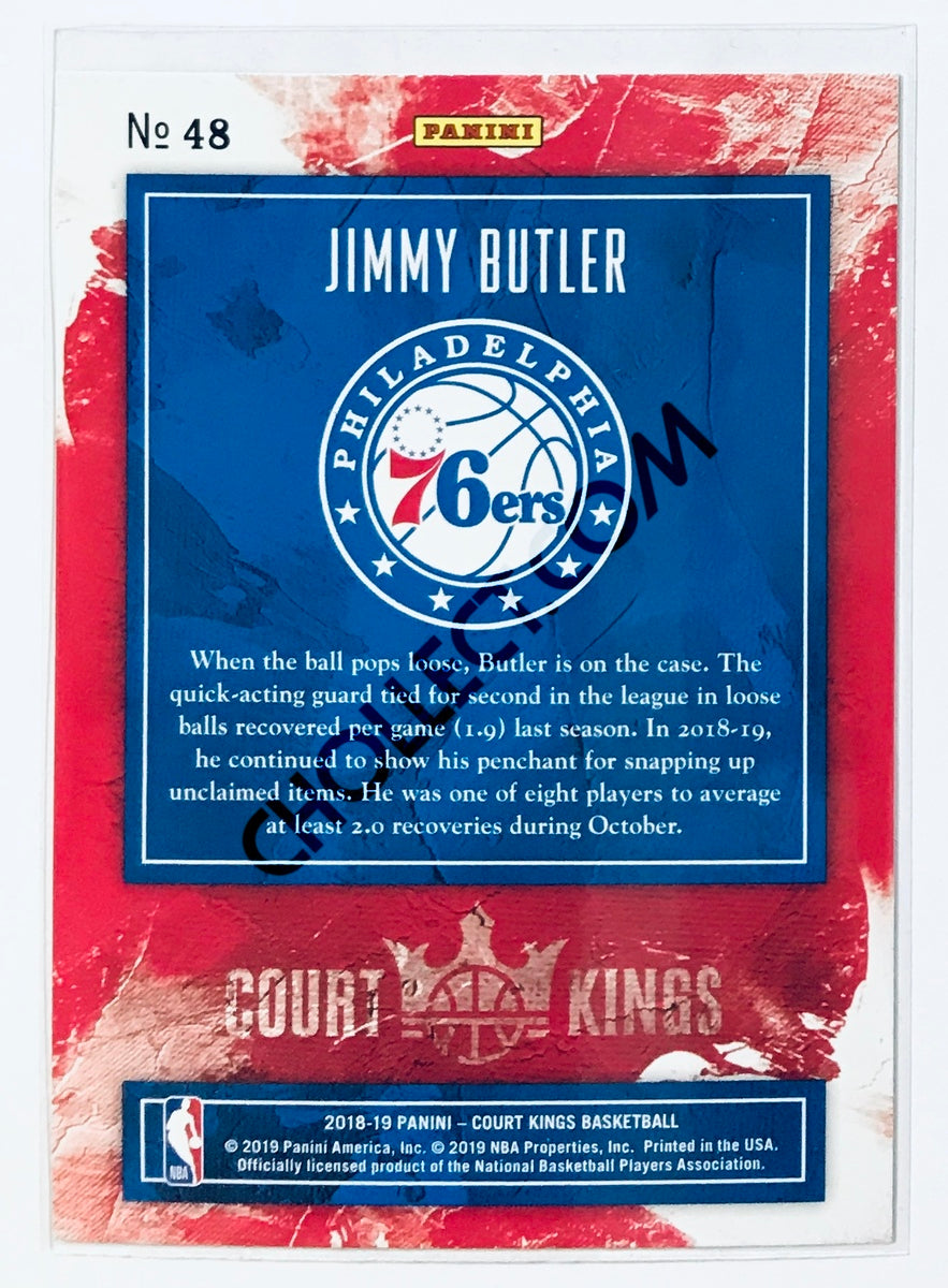 Jimmy Butler - Philadelphia 76ers 2018-19 Panini Court Kings #48