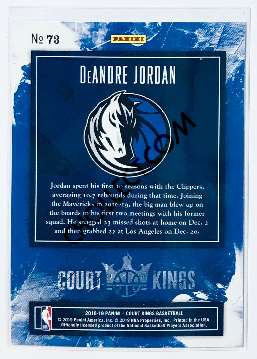 DeAndre Jordan - Dallas Mavericks 2018-19 Panini Court Kings #73