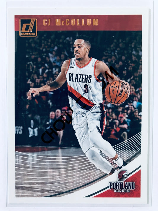 CJ McCollum - Portland Trail Blazers 2018-19 Panini Donruss #11