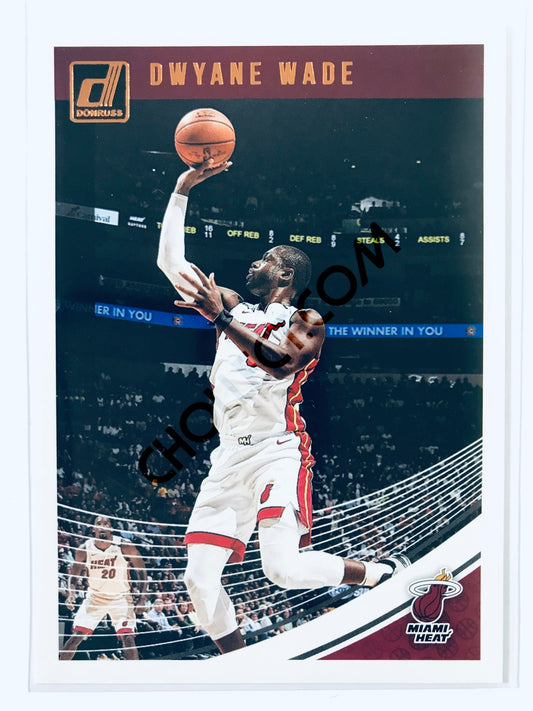 Dwyane Wade - Miami Heat 2018-19 Panini Donruss #15