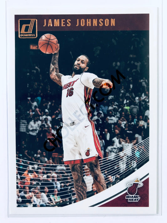 James Johnson - Miami Heat 2018-19 Panini Donruss #25