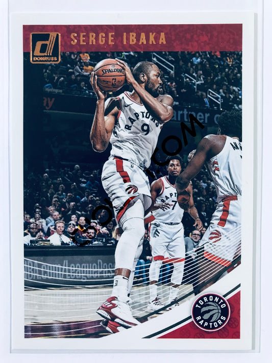 Serge Ibaka - Toronto Raptors 2018-19 Panini Donruss #33