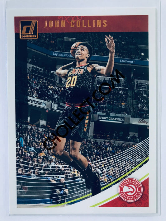 John Collins - Atlanta Hawks 2018-19 Panini Donruss #36